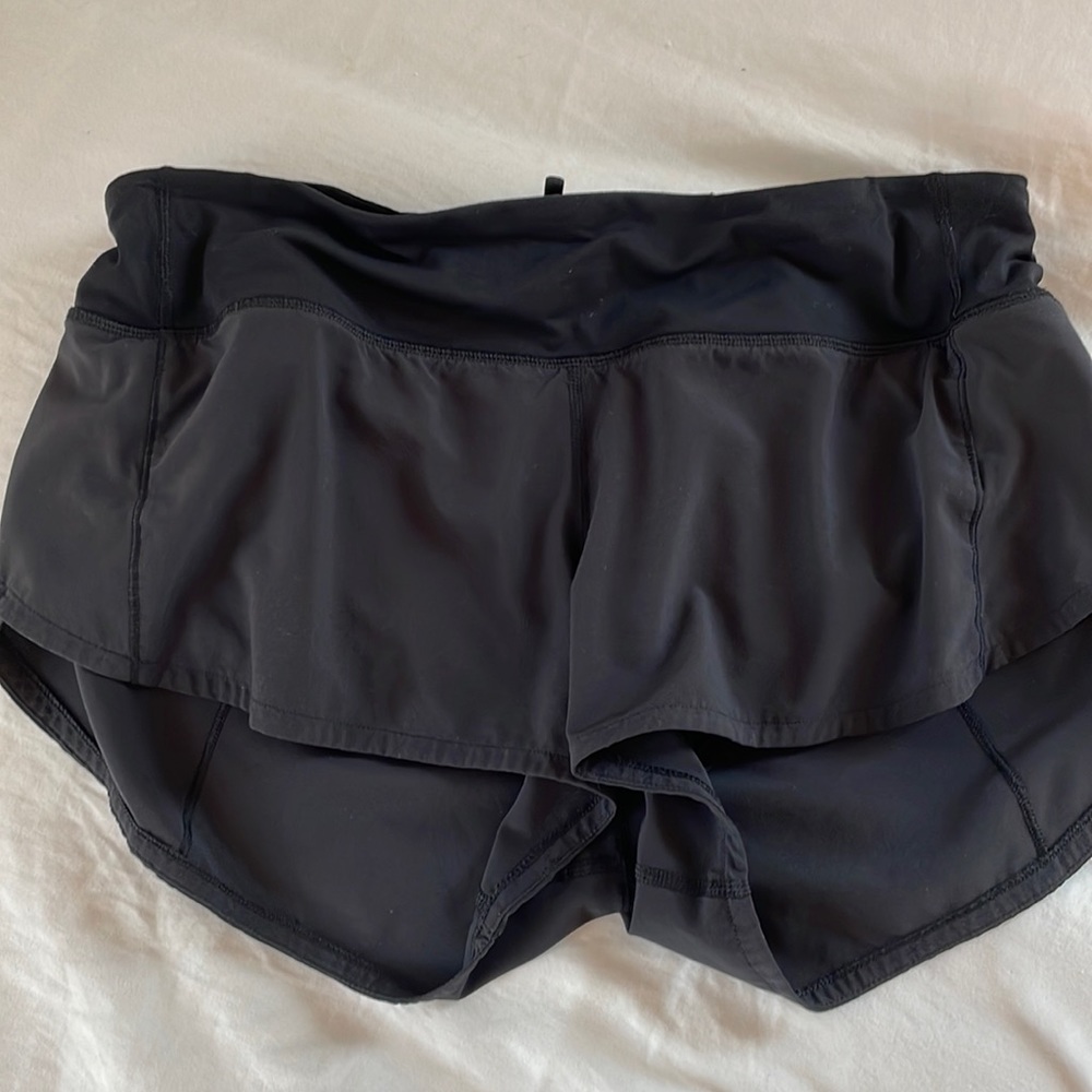 Lululemon black shorts